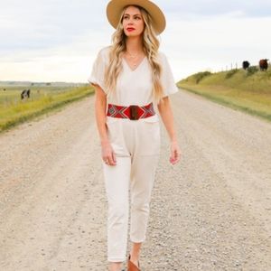 Smash Tess Aria Romper Cream